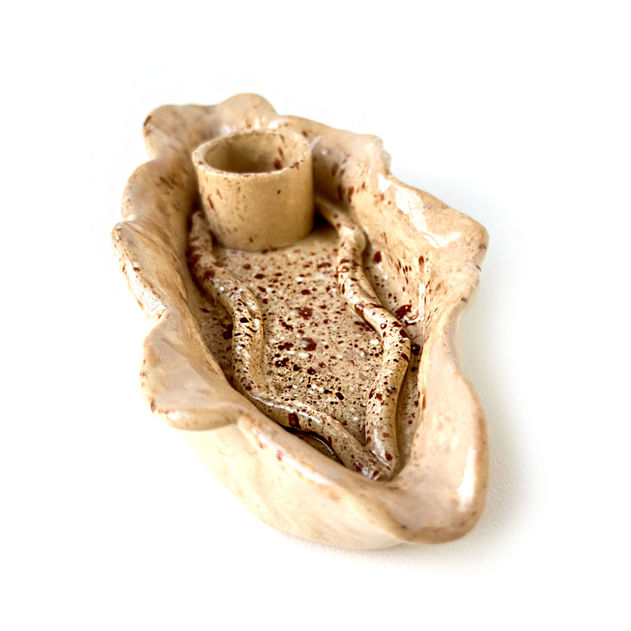 Sacred Yoni Incense / Palo Santo Holder from ceramic | Embrace your feminine energy