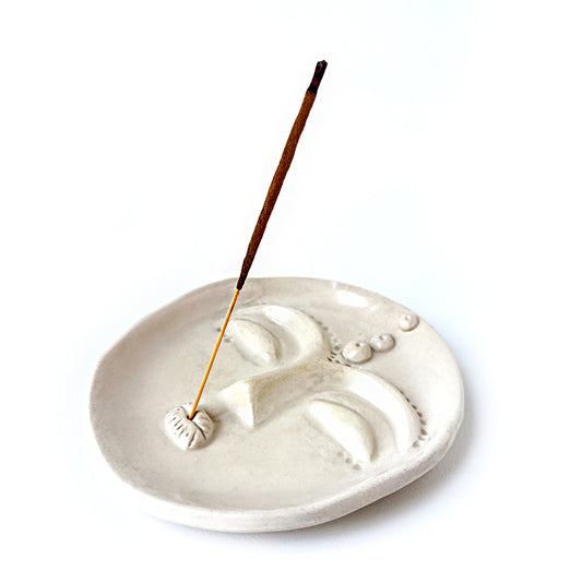 Magic Face Incense Holder from Ceramic | Handmade from Love