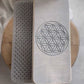 Sadhu board with Galvanized stainless nails "Flower of Life" Foot massage Reflexology