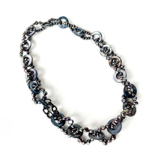 Necklace Black Pearl