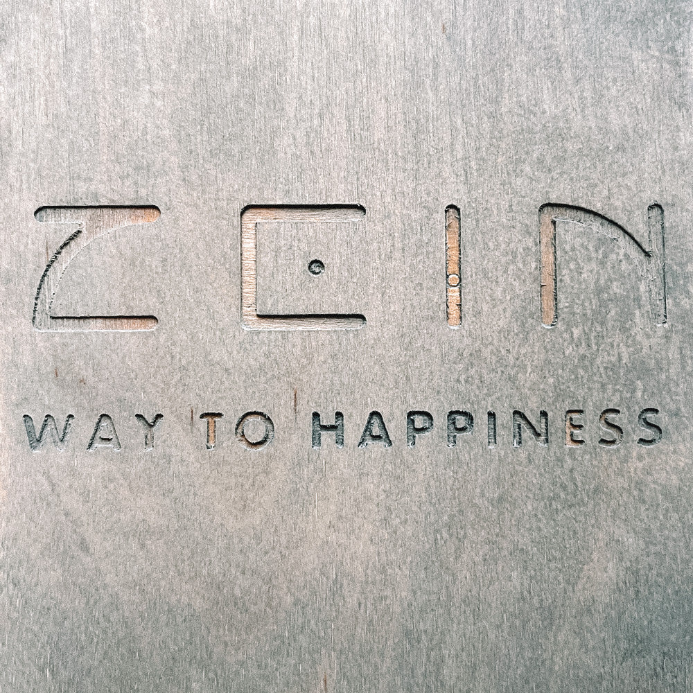 Our logo and slogan is Zein - Way to happiness