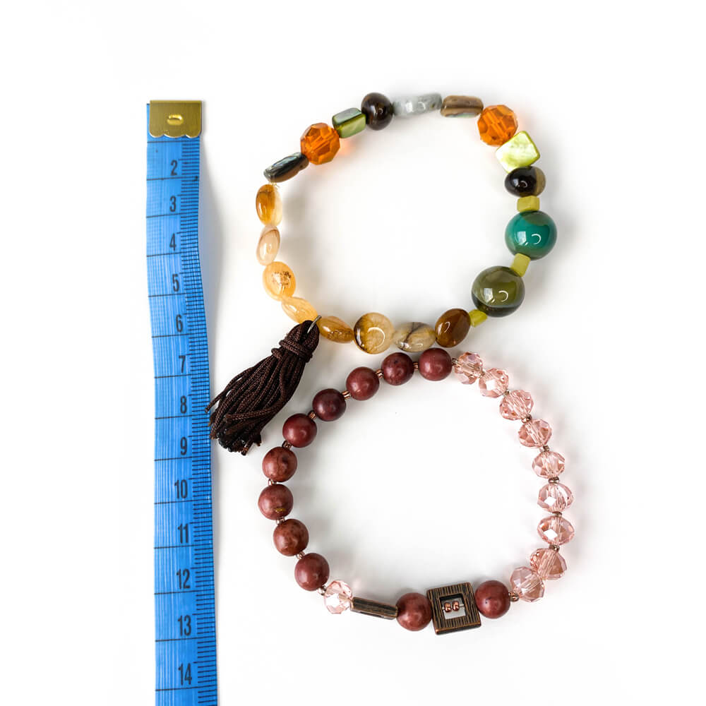 Stone Bracelet Agate Mix 2in1