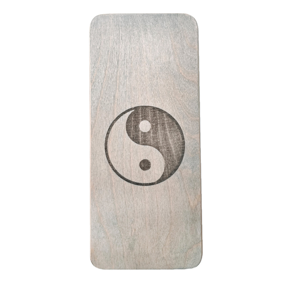 Reflexology benefits from standing on the Yin-Yang Sadhu Board, which enhances circulation and reduces stress.